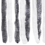 Insect Curtain Grey and White 90x220 cm Chenille 241224