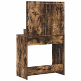 Dressing Table Smoked Oak 75.5 x 41 x 135 cm Engineered Wood 865113