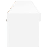 TV Cabinets with LED Lights 2 pcs White 60x30x30 cm 837128