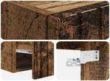 Bathroom Cabinet Set 3 pcs Old Wood 49 x 44.5 x 66 cm 3405775