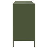 Sideboard Olive Green 135x39x73.5 cm Cold-rolled Steel 3307171