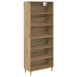 Highboard Artisan Oak 69.5 x 32.5 x 180 cm Engineered Wood 3415853