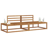 Outdoor Sofa Set Natural Solid Acacia Wood 3368122