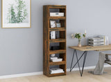 Book Cabinet/Room Divider Smoked Oak 40x30x198 cm 813596