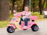Kids Electric Ride On Toy Car 6V Electric Motorbike with Chargeable Battery Headlight and Music for T3398P348147