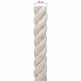Jute Rope 16 White 100% Tossa jute 42011675