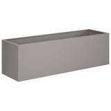 Garden Planter Rusty 80 x 30 x 30 cm Weathering Steel 8005216