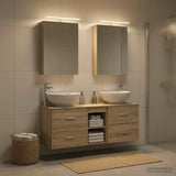Bathroom Furniture Set 5 pcs Sonoma Oak 3406953