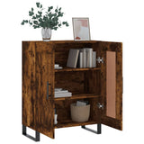 Sideboard Smoked Oak 69.5x34x90 cm Engineered Wood 830225