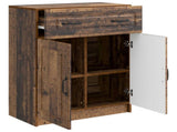 Sideboard Old Wood 66 x 34.5 x 87 cm Engineered Wood 895793
