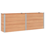 Garden Raised Bed Brown 250 x 50 x 91 cm 42039009