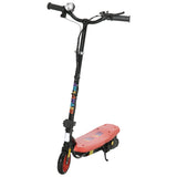 Foldable Electric Scooter, with LED Headlights, for Ages 7-14 Years, Red T3398P376750