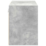 Garage Wall Cabinets 2 pcs Concrete Grey Engineered Wood 860650
