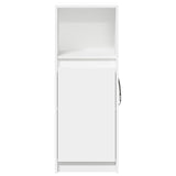 Sideboard with LED White 38x34x100 cm Engineered Wood 852166