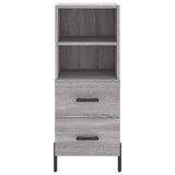 Highboard Grey Sonoma 34.5x34x180 cm Engineered Wood 3198927