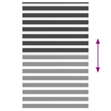 Zebra Blind Black 150x230 cm Fabric Width 145.9 cm Polyester 4014297