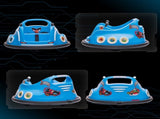 Angry Bird Licensed Waltzer Car, 12V Kids Bumper Car w/ Joysticks, Remote, Music LED Lights, Blue T3398P378941