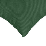 Sofa Pillows 2 pcs Dark Green 60 x 60 cm Corduroy Fabric 42014037