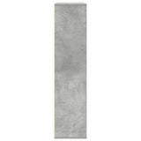 Bookcase Concrete Grey 89x24x101,5 cm Engineered Wood 860403