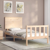 Bed Frame without Mattress 100x200 cm Solid Wood Pine 3193391