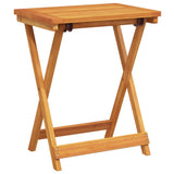 Folding Garden Table 50x36x60 cm Solid Wood Acacia 364895
