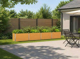 Raised Garden Bed Natural 320 x 40 x 55 cm cold-rolled steel 8006263