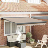 Awning Beige 300 x 250 x 165 cm Polyester and Aluminium 3330066