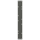 Dining Table Legs 2 pcs Anthracite 80x cm Steel 4012730