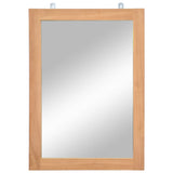 Wall Mirror Solid Teak 50x70 cm 246501