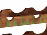 Wine Rack Brown 60 x 45 x 33 cm Solid Reclaimed Wood 4104756