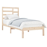 Bed Frame without Mattress Solid Wood 90x190 cm Single Single 3105760