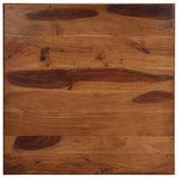 Dining Table 80x80x77 cm Solid Wood Acacia 4102365