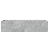 Bed Frame without Mattress Concrete Grey 90x200 cm 3280968