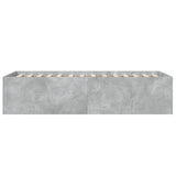 Bed Frame without Mattress Concrete Grey 100x200 cm 3280961