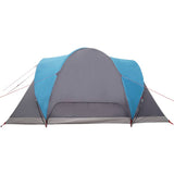 Family Tent Dome 6-Person Blue Waterproof 4009462