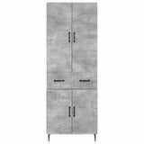 Cabinet Set 2 pcs Concrete Grey 66 x 34.5 x 89.5 cm 3416667