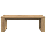 Coffee Table Artisan Oak 102x50x35 cm Engineered Wood 856681