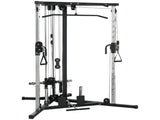 Home Gym Machine, Multifunctional Gym Equipment with High and Low Pulleys, Pull Up Bar, 15-Position T3398P349230