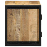 Bedside Cabinets 2 pcs 40x35x40 cm Solid Rough Wood Mango 4015955