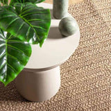 Rug ZIZUR Beige 120x170 cm Jute Look Indoor and Outdoor 4010394