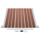 Garden Fence WPC 1564x186 cm Brown 3053214
