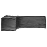 L-Shaped Garden Furniture Covers 2 pcs 16 Eyelets 210x260x80 cm 3155379