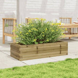 Garden Planter 90x40x23 cm Impregnated Wood Pine 847227