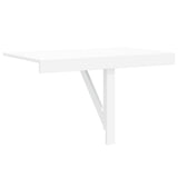 Folding Wall Table White 100x60 cm 243054