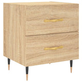Bedside Cabinets 2 pcs Sonoma Oak 40x35x47.5 cm Engineered Wood 827267