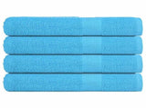 Towels "FROGN" 4 pcs Turquoise 100x200 cm 360 gsm 136987