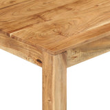 Coffee Table 80x80x40 cm Solid Acacia Wood 338031
