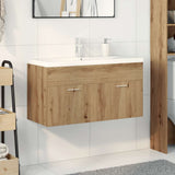 Sink Cabinet with Built-in Basin Artisan Oak Engineered Wood 3328910