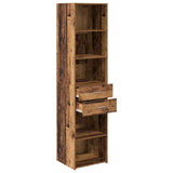 Highboard Old Wood 45 x 42.5 x 185 cm Engineered Wood 3402638