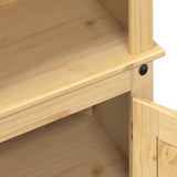 Highboard Corona 74x38x170 cm Solid Wood Pine 4002782